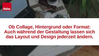 ifolor VideoTutorial Fotokalender online selbst gestalten [upl. by Niessuh253]