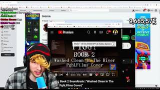 KreekCraft listens to PghLFilms cover of “washed clean in the river” by bslickmusic [upl. by Anicul]