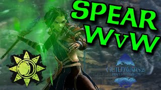 RANGER SPEAR IN WvW  GW2 Janthir Wilds Druid Build [upl. by Attirehs]