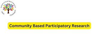 Community Based Participatory Research I community based participatory action research I CBPR [upl. by Grubman]