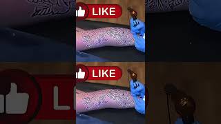 Watch this 😱♥️ tattooartist tattoo tattoolover tattooart ink tattoowriters tattooer [upl. by Hachman]