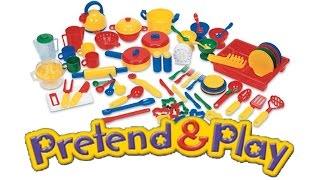 Pretend amp Play® Kitchen Set by Learning Resources UK [upl. by Yrollam]