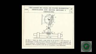 MECANISMO DE COLISA CON SECTOR DENTADO Y CREMALLERA  PTC CREO PARAMETRICS 20 [upl. by Ayokahs]