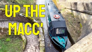 Our Narrowboat Home  Narrowboat Cruising toward the Peak Forest Canal Ep161 [upl. by Bravin]