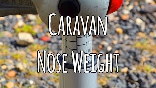 Measuring Caravan Nose Weight [upl. by Quennie]