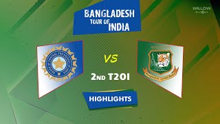 Highlights 2nd T20I India vs Bangladesh  2nd T20I IND VS BAN [upl. by Auot]