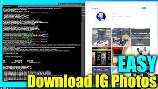 EASY Download IG Profiles Using Python [upl. by Langdon]