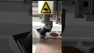 Nomex cell aramid honeycomb core cutting machine [upl. by Meedan]