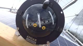 Ansar 4 Tactical Compass for sail yacht racing How to read Cant get simpler [upl. by Bazil]