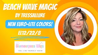 tressallurewig Beach Wave Magic in the NEW EuroLite color EL12228 wig wigreview review [upl. by Lait]