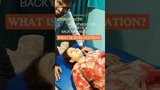 Chiropractic Adjustment for Neck amp Back Pain Reiefchiropracticworks health chiro [upl. by Donaghue]