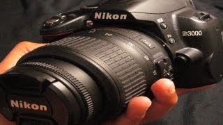 Nikon D3000 DSLR Camera Review and Test [upl. by Romilda523]