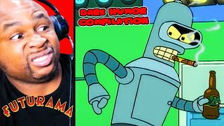 Futurama  The Best of Bender DARK HUMOR COMPILATION Not For Snowflakes [upl. by Hayotal]