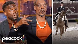 Equestrian or Horse Crip Walking  Olympic Highlights With Kevin Hart and Snoop Dogg [upl. by Garwood940]