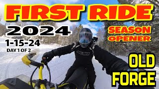 First Ride 2024 Season 11524 Day 1 of 2 Old Forge NY [upl. by Meit]