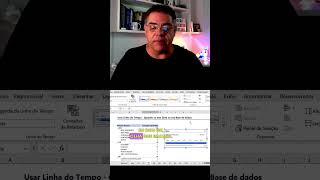 Linha do tempo em tabela dinâmica Excel excelnaprática excelonline dashboards dicasparaexcel [upl. by Ydde]