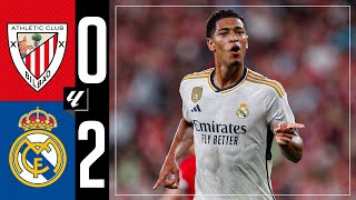 Athletic Club 02 Real Madrid  HIGHLIGHTS  LaLiga 202324 [upl. by Inneg]