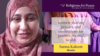 UKWFN Spirituality and mental health in the modern era  Sunna Kaleem Muslim [upl. by Vernita373]