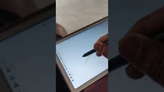 active stylus pen for Android working with samsung tab A7 104 sketchbook app [upl. by Stronski528]