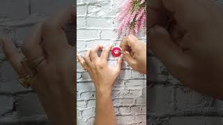 Cowrie Shell Earrings For Navratri🐚🐚earringfornavratri shellearring navratrispecial diy [upl. by Oruhtra]