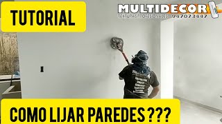 COMO LIJAR PAREDES PARA PINTAR tutorial trending fyp [upl. by Jochbed]