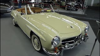 1955  1963 MercedesBenz 190 SL Roadster  Exterior and Interior  Klassikwelt Bodensee 2023 [upl. by Nakhsa587]