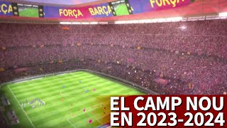 Así será el increíble Camp Nou en el 20232024 [upl. by Tahmosh]