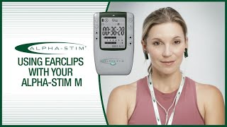 How to Use Earclips with Your AlphaStim M [upl. by Bowen]