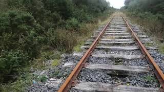 A walk along the old railway line south of Kiltimagh Co Mayo [upl. by Annoyek]