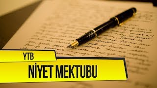 YTB Burslarında Niyet Mektubu [upl. by Chas]