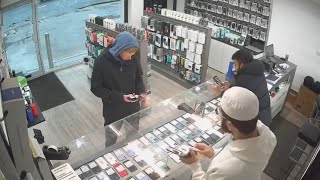 Cell Phone Store Owner Lets WouldBe Robber Go Free [upl. by Alfy]