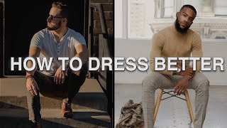 Mens Fashion 101 HOW TO DRESS BETTER [upl. by Russel326]