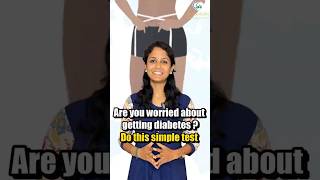 Are you worried about getting diabetes  Do this simple test [upl. by Floeter923]