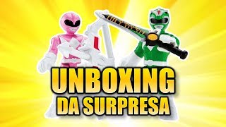 POWER RANGERS da Imaginext  Unboxing [upl. by Anelrats825]