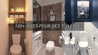 100 idées pour des toilettes  décoration WC 2021 [upl. by Gruber865]