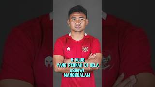 5 klub yang pernah di bela Asnawi mangkualam timnas timnasindonesia portfc [upl. by Dickie]