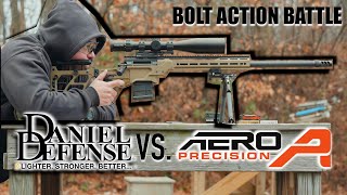 Bolt Action Battle  DD Delta 5 Pro vs Aero Precision Solus  Part 1 [upl. by Lleroj]