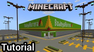 Como hacer un bodega aurrerá en minecraft [upl. by Clarhe]