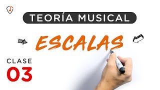 Teoría musical clase 03  ESCALA MAYOR y sus MODOS en 6 MINUTOS [upl. by Elfont]