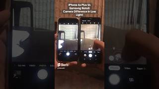 iPhone 6s Plus Vs Samsung Note 8 Camera Test in Night🔥 shorts [upl. by Ahseeyt950]