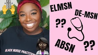 ACCELERATED NURSING PROGRAMS… why you should do it  ABSN  DEMSN ELMSN [upl. by Bokaj]