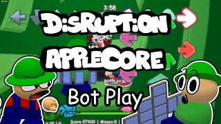 Disruption and AppleCore Bot Play FNF Vs Dave and Bambi Golden Apple Edition [upl. by Aluk]