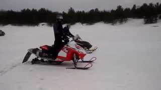 2014 Polaris 600 IQR vs 2005 Arctic Cat Firecat Speedwerx 800 [upl. by Aneleasor120]