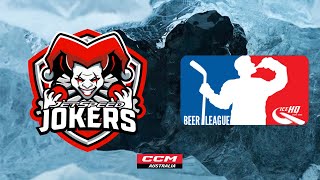 Jetspeed Jokers v SL Magnellanic  Div 9  11th May  IceHQ Beer League ice hockey [upl. by Nolos]