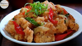 Crunchy Salt and Pepper Chicken  Crispy Fried Chicken Recipe by Masumas Culinary [upl. by Recha]