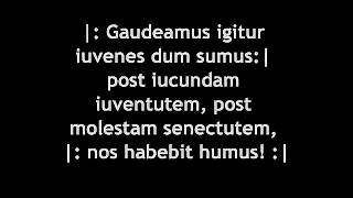 gaudeamus igitur [upl. by Studley]