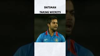 5 FullTime Batsmen Who Took Wickets in Cricket History [upl. by Tnerual16]