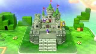 Super Mario 3D World Playthrough Part 1 [upl. by Enitsahc]