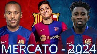 Officiel ✅ Mercato News Barça 2024 [upl. by Anatola]