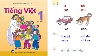 Tiếng Việt lớp 1 Tập 1 Bài 18  dạy bé học chữ cái tập đọc  PA channel [upl. by Meesaw]